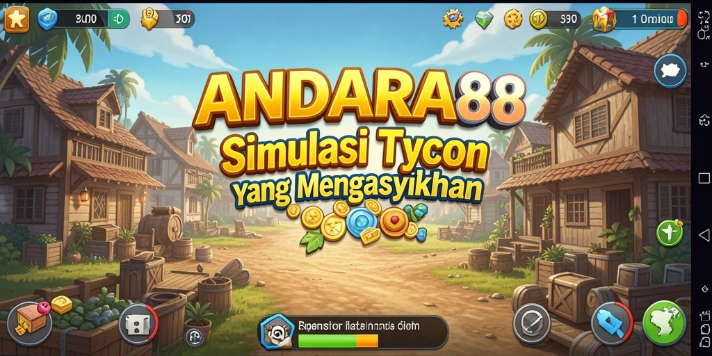 Tangkapan layar gameplay ANDARA88 yang penuh aksi dan strategi Tycoon.