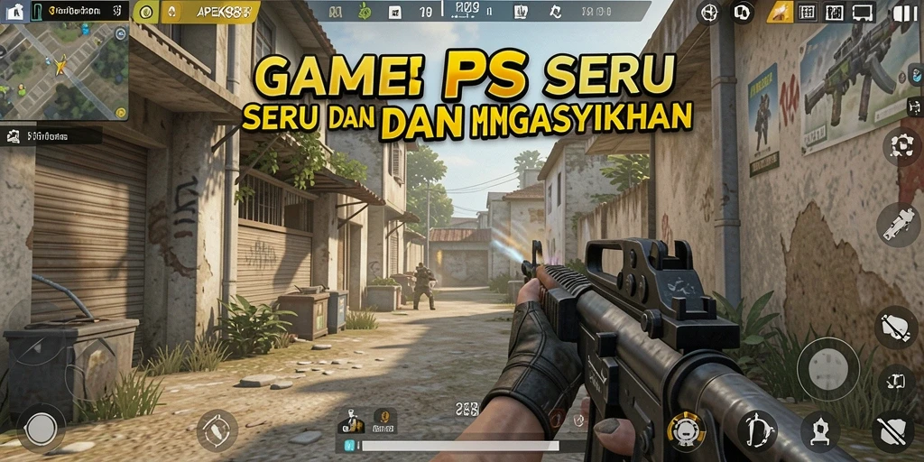 Tampilan mendebarkan dari gameplay APEK88 yang penuh aksi.