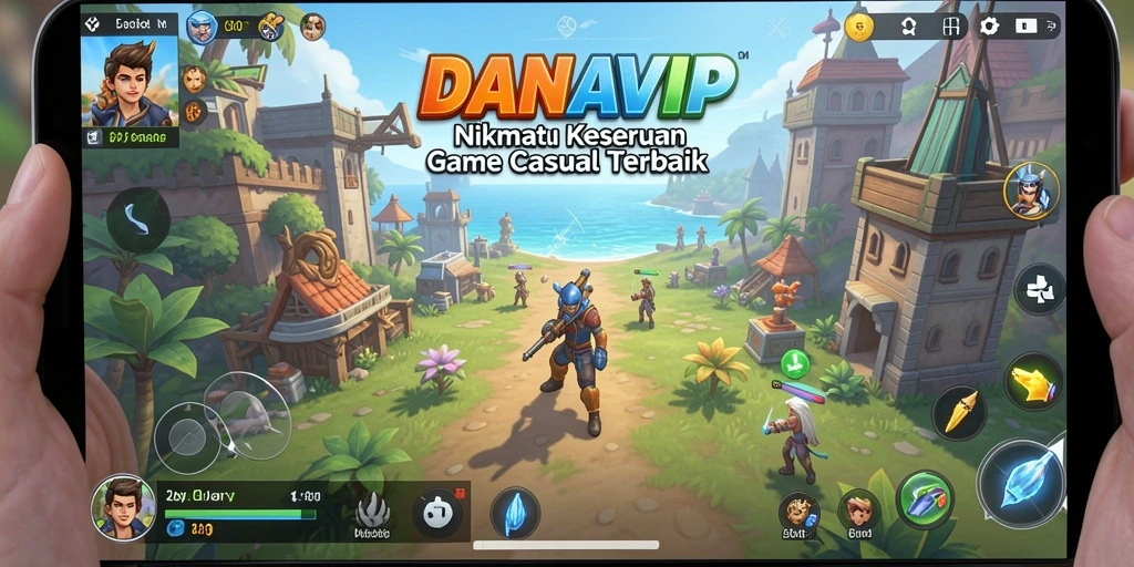 Tampilan menarik dari gameplay DANAVIP yang menghibur.