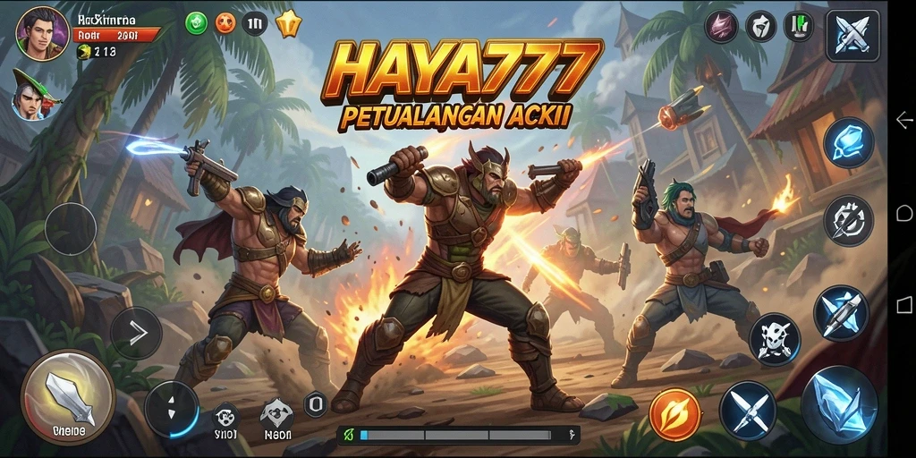 Gameplay HAYA777 yang penuh aksi dan mendebarkan di setiap level.
