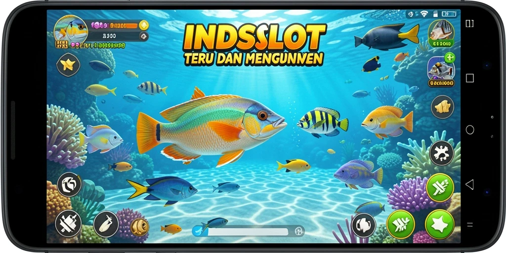 Tampilan gameplay Tembak Ikan yang seru dan mengasyikkan di INDSLOT.