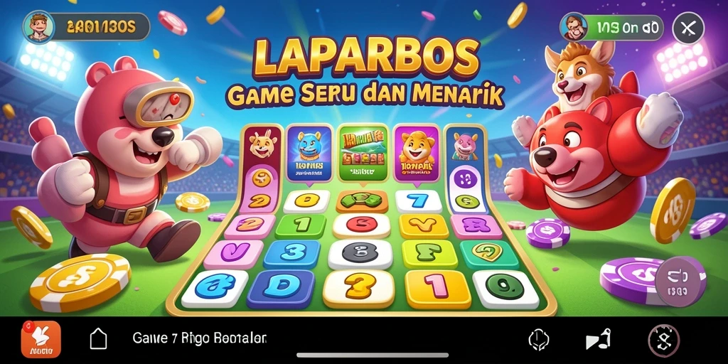 Tampilan gameplay LAPARBOS yang menarik dan seru.