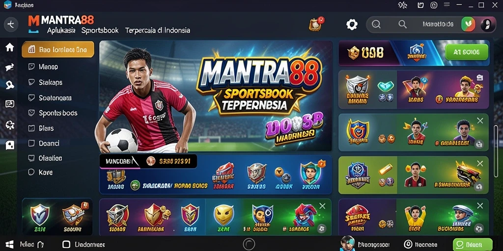Tampilan gameplay MANTRA88 yang menarik dan user-friendly.
