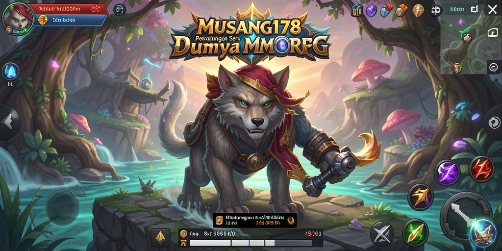 Tangkapan layar dari gameplay mendebarkan MMORPG MUSANG178 yang penuh aksi.