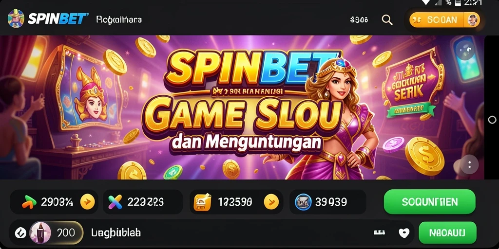 Menampilkan gameplay seru dan grafik menawan dari SPINBET.